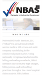 Mobile Screenshot of nbasaudits.com